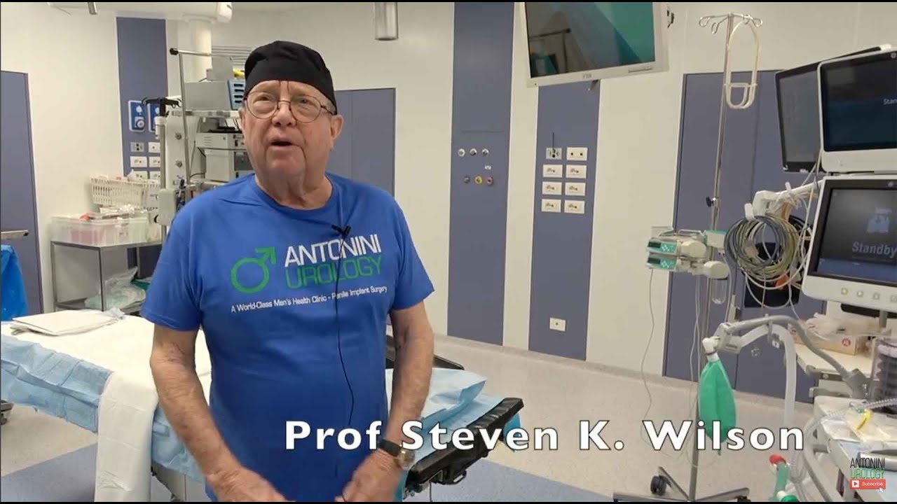 Testimonianza dell Prof. Steven Wilson - Antonini Urology - Impianti di protesi peniena infrapubica