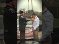 Officer helps student tie his tie #police #arrest #policeaction #crime #policearrest #cops #ytshorts