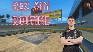 REZ AIM ROUTINE