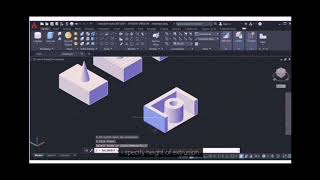AutoCAD Tutorial | 3D Thicken, Extract Edges, Extrude Faces, Sperate Solids