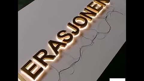 HƯỚNG DẪN LÀM CHỮ INOX GẮN LED HẮT SÁNG CHÂN BẰNG VÍT CÁCH TƯỜNG,0961555264 Mr Sơn,Zalo,Web:icnc.vn