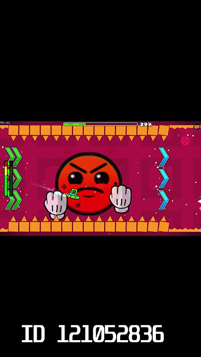 GD harinezumi tiktok ha ha! version ID 121052836 #geometrydash