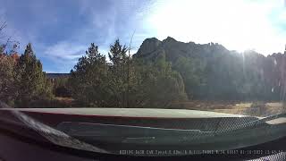 Sunrise in Sedona - Dashcam - 20220116