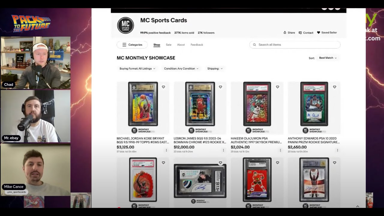 MC SPORTS CARDS MONTHLY SHOWCASE - YOU YA GOT?!