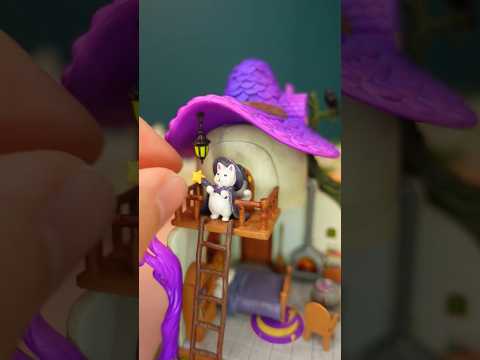 Unbox The Cat Witch’s House from Miniento🪄🔮✨#miniature #miniento #dollhouse