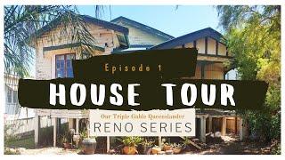EMPTY HOUSE TOUR | 1920s traditional Queenslander home | Our Triple Gable Queenslander Episode 1