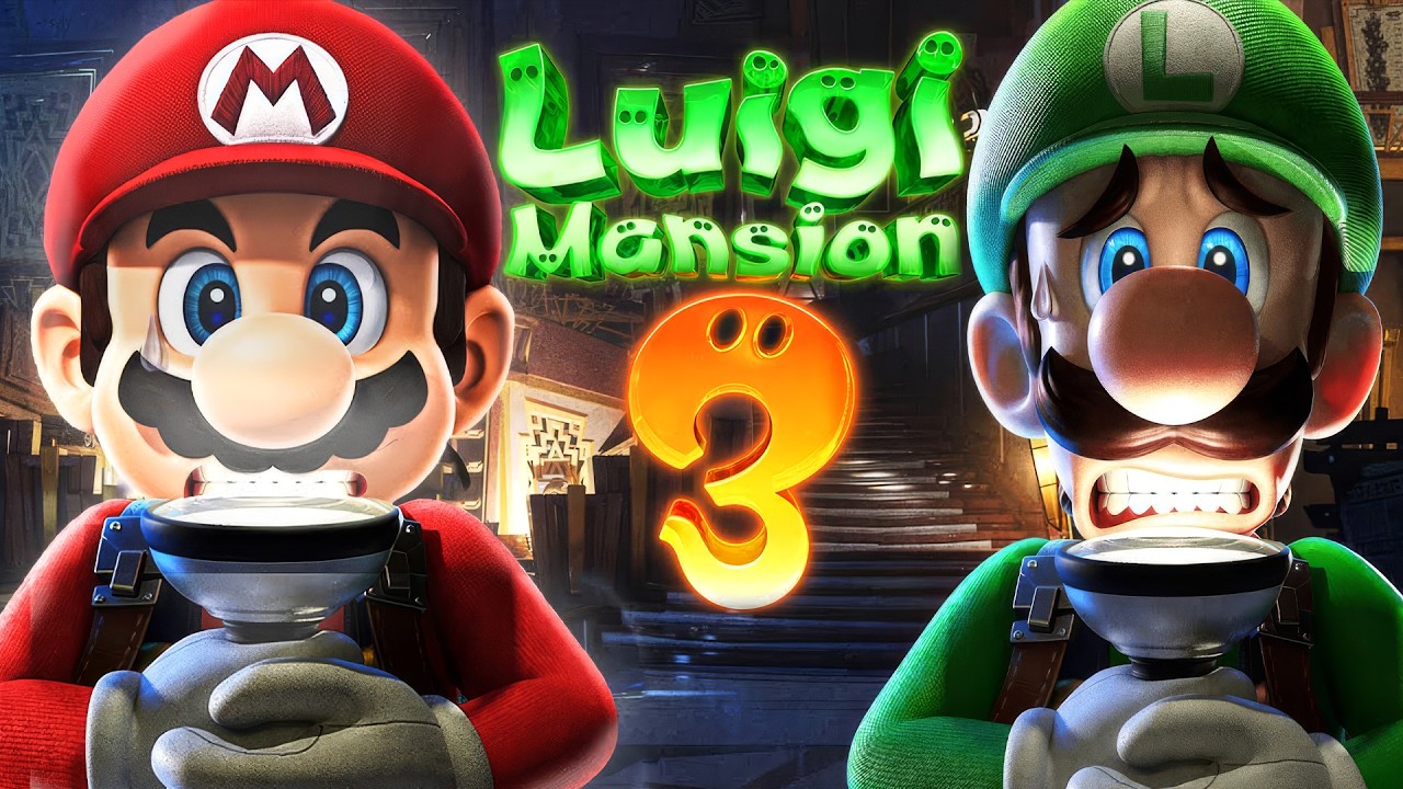 Mario's & Luigi's Mansion 3 - Full Game Walkthrough (HD)