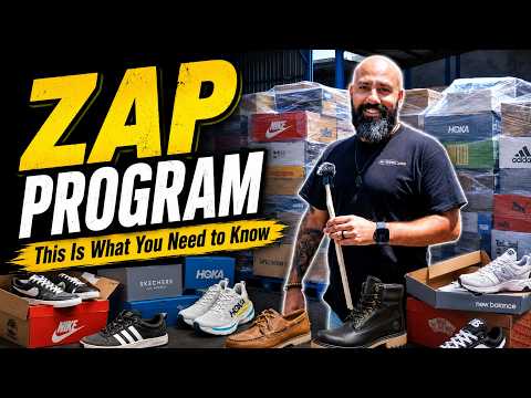 ZAP Program Explained | Assorted Shoe Pallets for Resellers & Wholesale Buyers