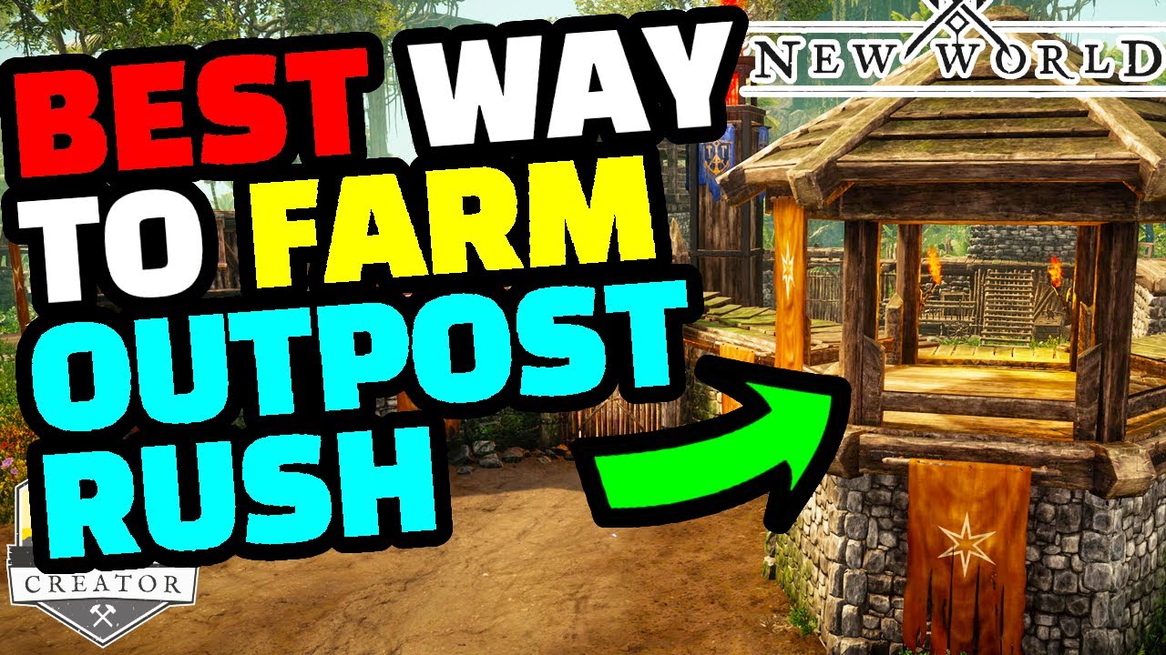 How to AFK in Outpost Rush - New World - YouTube