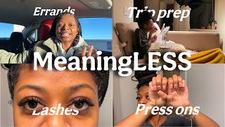Living Below My Means: DIY lash, Errands, and Tiny Studio Life | MeaningLESS ep.7