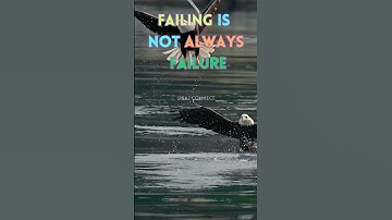 Failing is not Always Failure