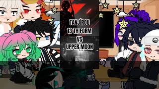 Hashiras React To Tanjiro Vs Uppermoons