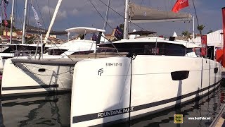 2019 Fountaine Pajot Saona 47 Catamaran - Walkaround - 2018 Cannes Yachting Festival