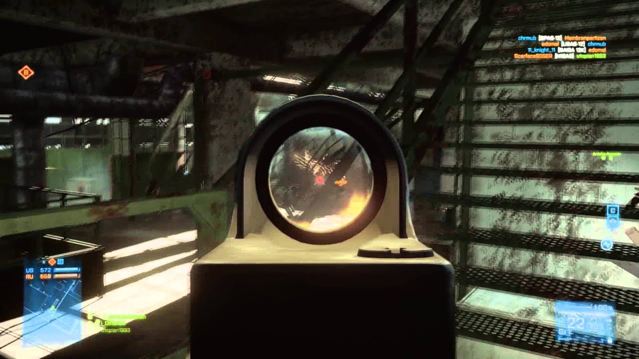 BF3 || C Q - PDW-R in Scrapmetal - YouTube