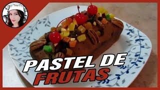 PASTEL DE FRUTA PARA NAVIDAD - FRUIT CAKE