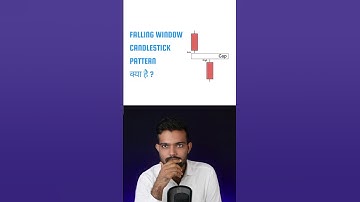 Falling Window candlestick pattern #technicalanalysis #priceaction #chart #stockmarket #nse #nifty
