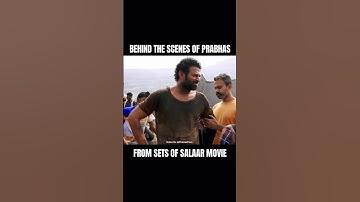Prabhas from Sets of Salaar | Making Video | Behind the Scenes