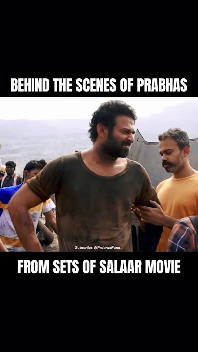 Prabhas from Sets of Salaar | Making Video | Behind the Scenes