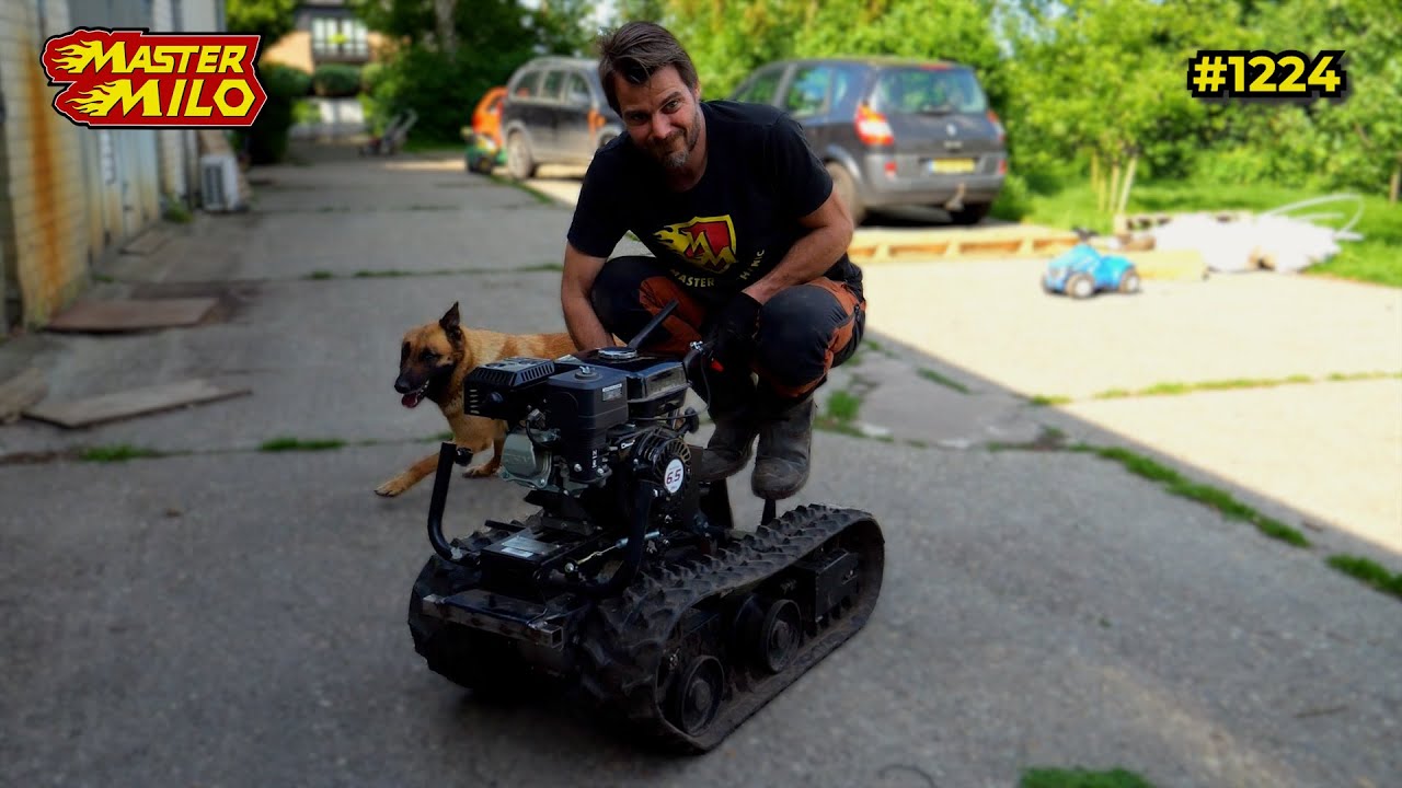 Hoe stuurt de Mini-Bulldozer #1224