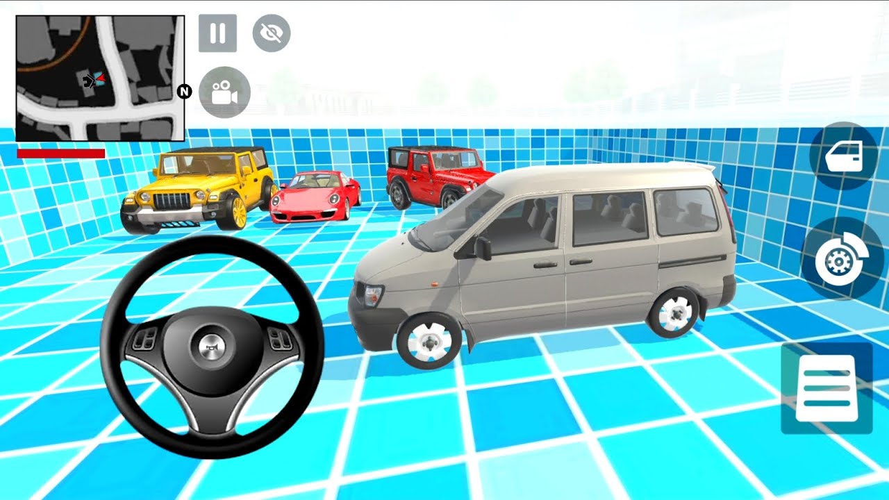 Van  car  vs police car  Indian theft auto simulator game 2026 new car  cheat code 