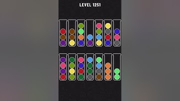 Ball Sort Puzzle Level 1251