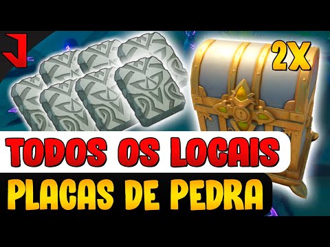 ENCONTRE TODAS AS PLACAS DE PEDRA DA ILHA TSURUMI | PUZZLES 2.2 GENSHIN IMPACT