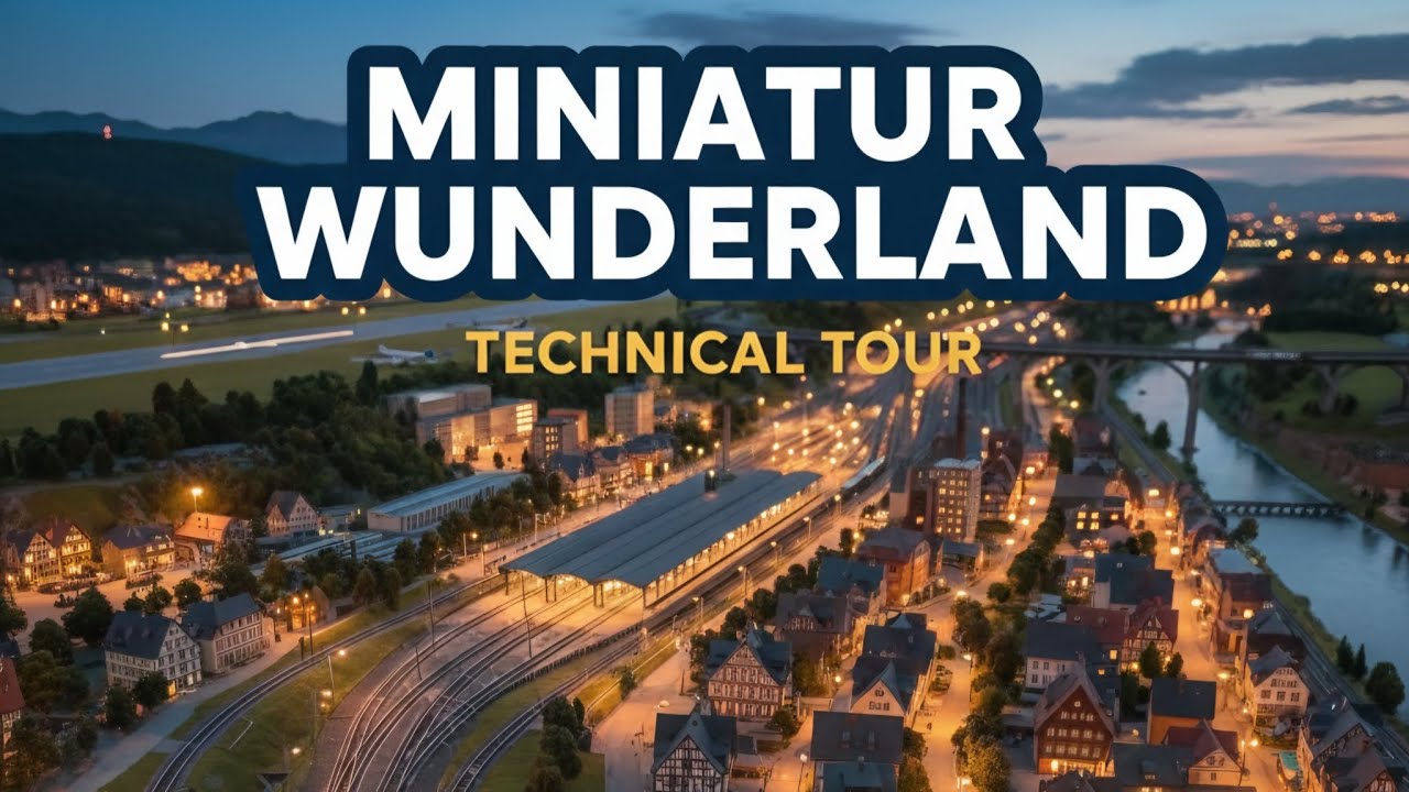 Detrás de Miniatur Wunderland: La ingenieria Oculta de la Maqueta 😲 (Parte 1)