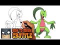 How to Draw Pokemon | Grovyle