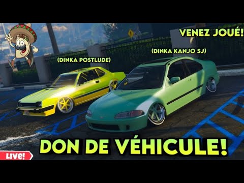 LIVE FR GTAV DON DE VÉHICULE//MÉTHODE CASINO!