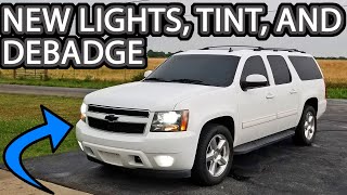 Chevrolet Suburban Head Light Upgrade and a few other things