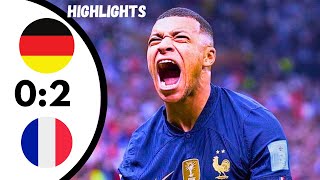 France   Allemagne 2 0 Le Résumé  Ligue des Nations 202425  Allemagne France