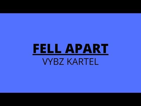 Vybz Kartel Fell Apart Riddim Instrumental REMAKE