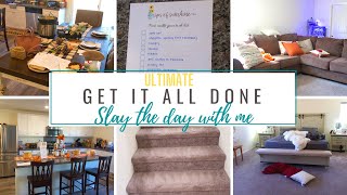 Ultimate Fall Get it All Done | Slay the Day | Cleaning Motivation | Tackle To Do List