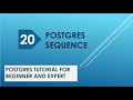postgres sequence | postgresql sequence | nextval postgres | postgresql basic to advanced | tutorial