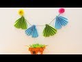 How to make paper decorations for wall/ Wall decoration ideas.