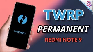 redmi note 9 custom recovery permanent on redmi note 9 | permanent TWRP recovery | redmi note 9