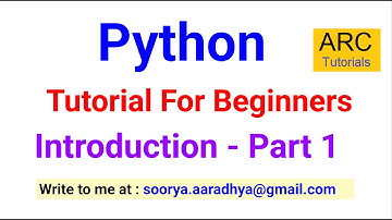 Python Tutorial for Beginners 🚀  - Part 1 | Introduction
