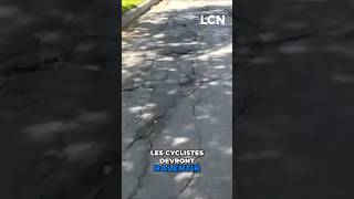 Tour la Nuit à vélo: des nids-de-poule sur le parcours à Montréal
