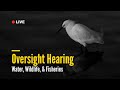 Water, Wildlife, & Fisheries Oversight Hearing | June 4, 2025