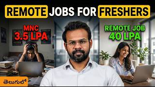 Top REMOTE JOBS for FRESHERS | Complete Remote Jobs Roadmap