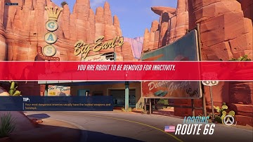 Overwatch did i just get kicked for inactivity on the loading  screen???