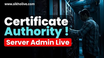 MCSA (Windows Server Administrator Live Batch) :  Deploying Certificate to Client Machine | Hindi