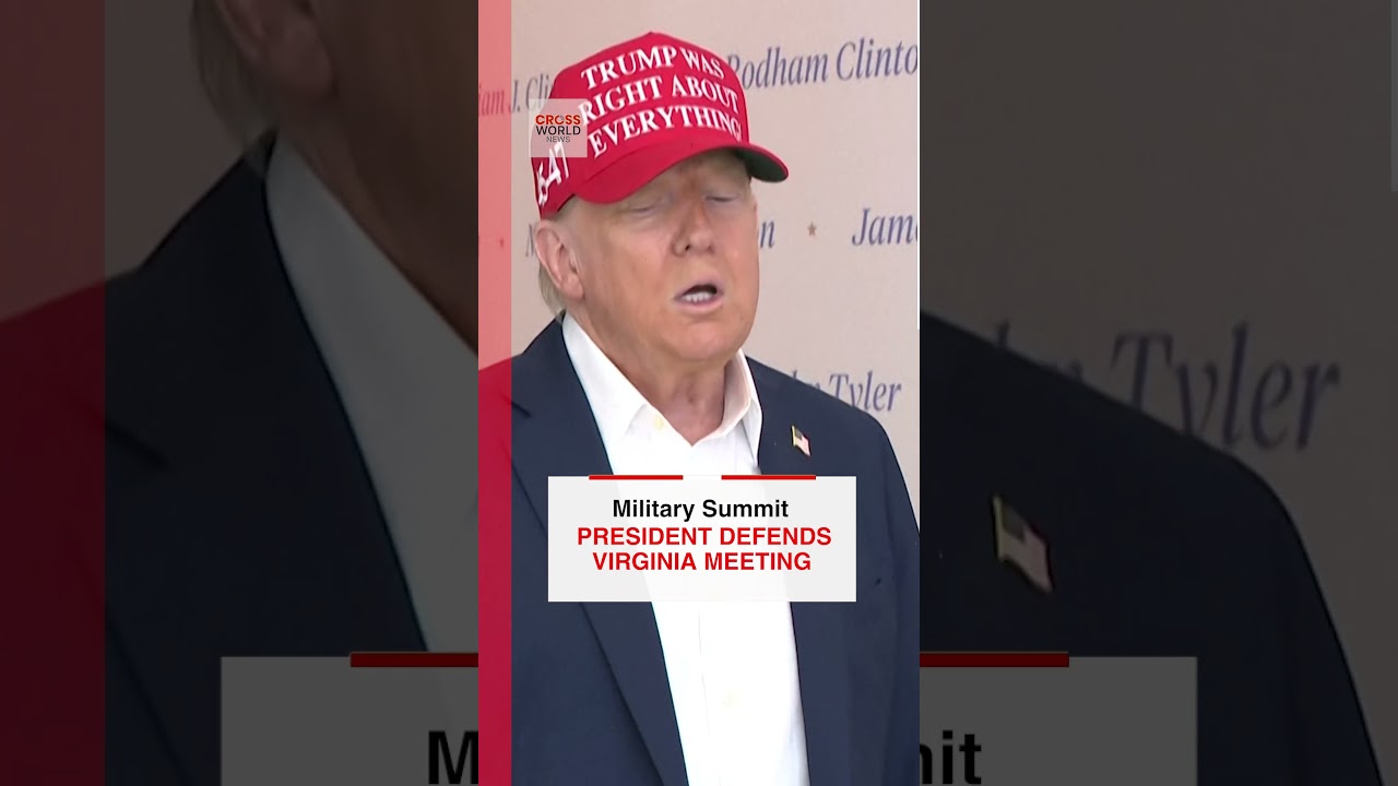 BREAKING NEWS: Trump Defends Hegseth’s High-Stakes Virginia Summit