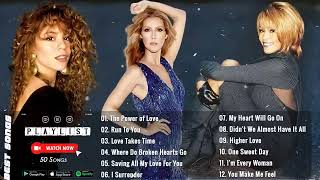 Mariah Carey, Celine Dion, Whitney Houston Greatest Hits playlist - Best Songs of World Divas NO ADS