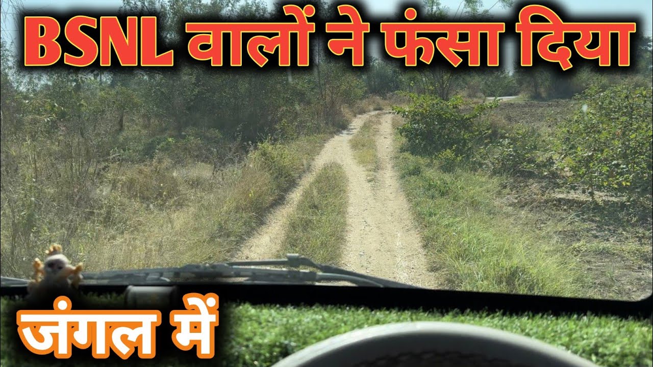 टावर कंपनी वाले कहीं भी भेज देते हैं 😠 आज जंगल में फंसा दिया 