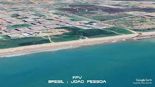 Drone FPV au Brésil Plages de Joao Pessoa