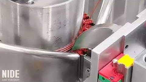 Automatic Stator Winder Winding Process / Armature Winding Machine