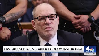 First accuser takes stand in Harvey Weinstein trial