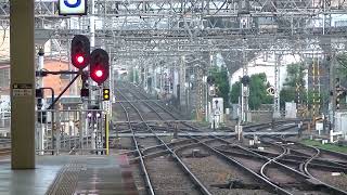 近鉄8810系京都行き普通　大和西大寺駅三号線京都方出発進行