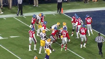 Every example of LSU running slot option or 